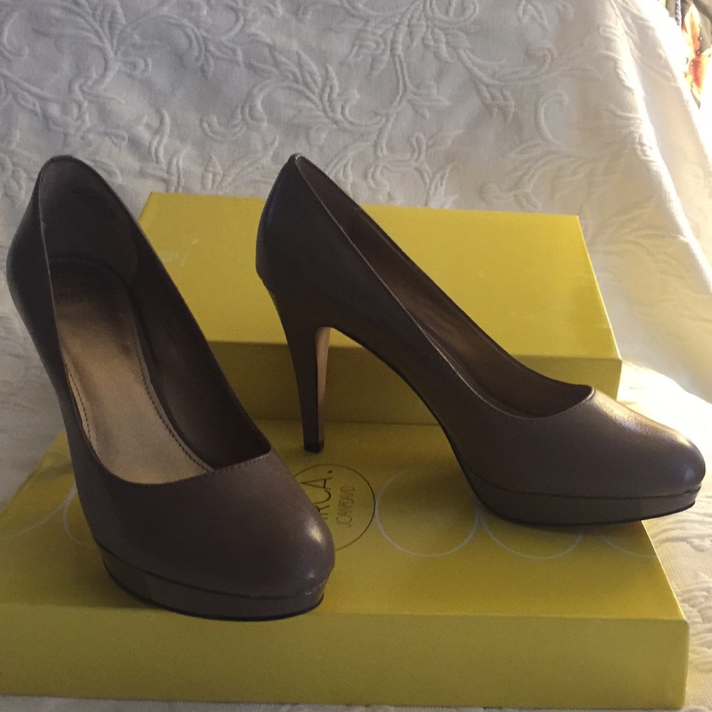Joan and David Platform Heels